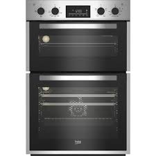 Beko - 90cm Built-In Double Fan Oven with Touch Controls - BBDF26300X
