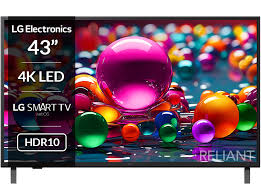 LG 43 inch LG UHD AI UA75 4K Smart TV 2025 - 43UA75006.LA