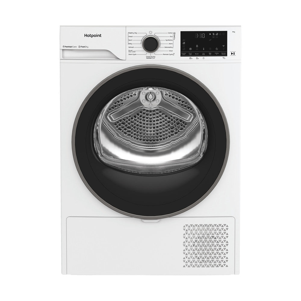 Hotpoint HHDW90WWIRE 9kg Heat-Pump Tumble Dryer – White