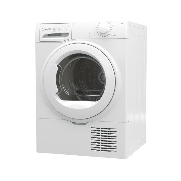 Indesit Turn&Go I2 D81W UK 8kg Condenser Tumble Dryer - White - I2D81W