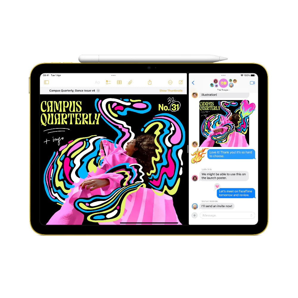 Apple iPad A16 11" 128GB Wi-Fi Tablet - Silver | MD3Y4KN/A