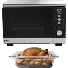 Ninja CRISPi 3-in-1 Microwave, Air Fryer & Oven – Silver | MW101UK