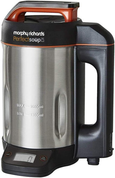 Morphy Richards Perfect Soup Maker 1.6L Stainless Steel | 501025