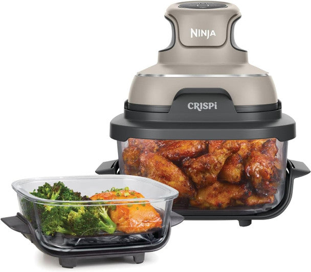 Ninja CRISPi 4in1 Portable Glass Air Fryer - Stone | FN101UKST