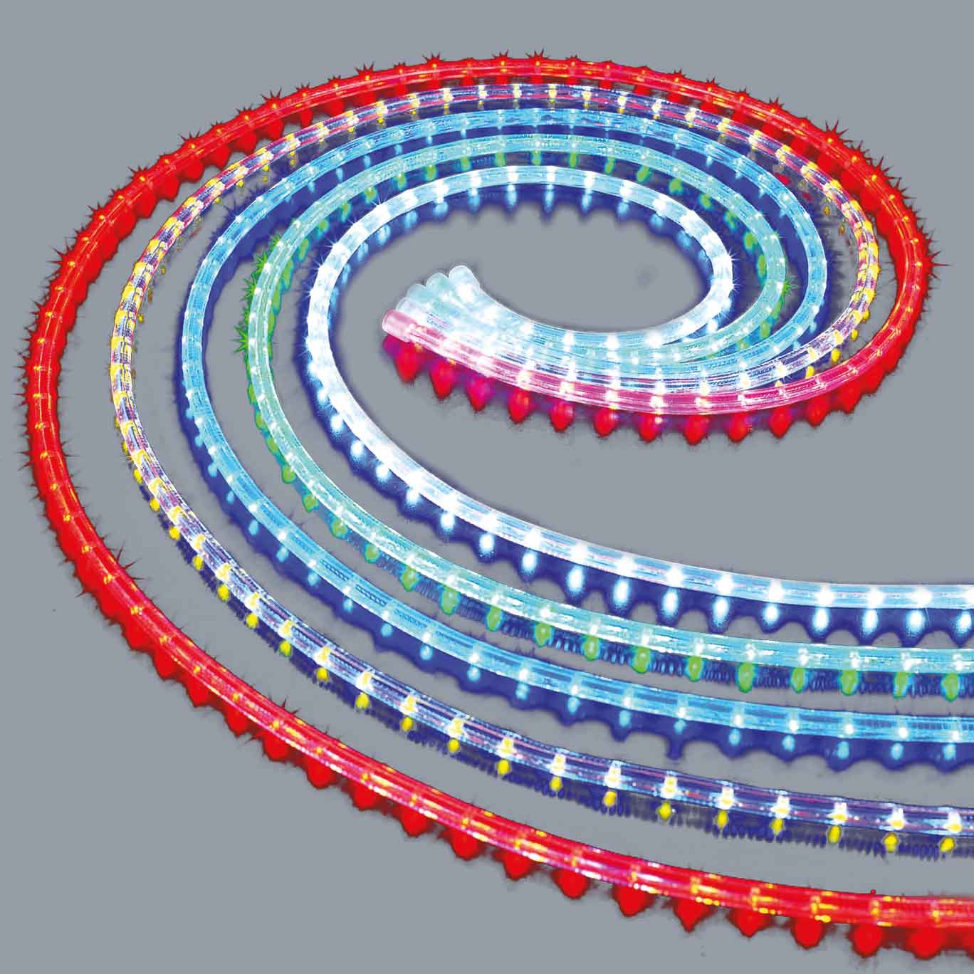 50M LED Rope Light, Clear White, IP44 - RL-WHLED