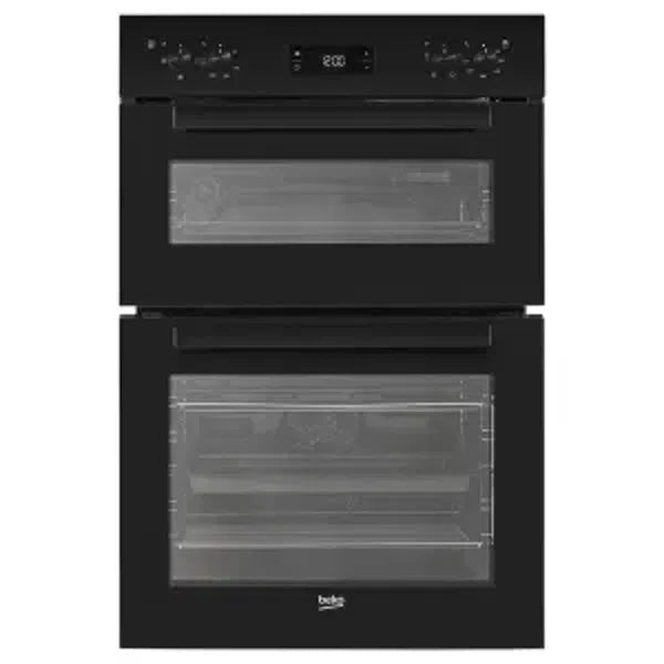 Beko Multi Function Double Oven - Black | BDM243BOC