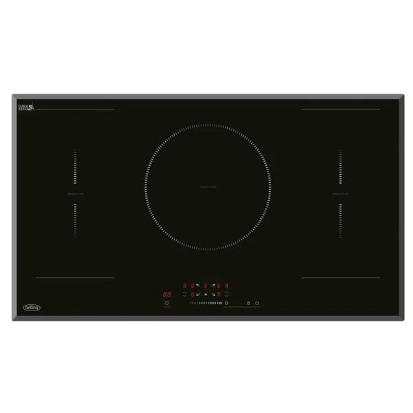 Belling 90cm Induction Hob Frameless - Black | BIH90TB