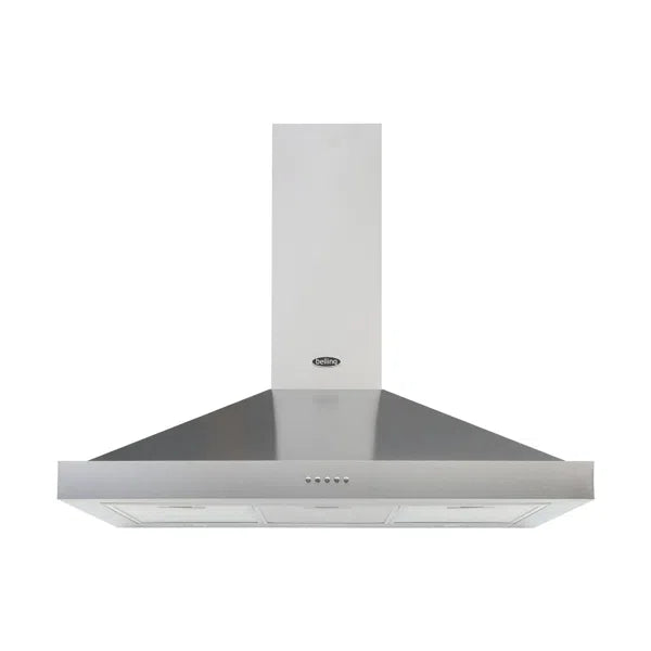 Belling Cookcentre 90cm Chimney Cooker Hood - Stainless Steel | 90CHIMSTA