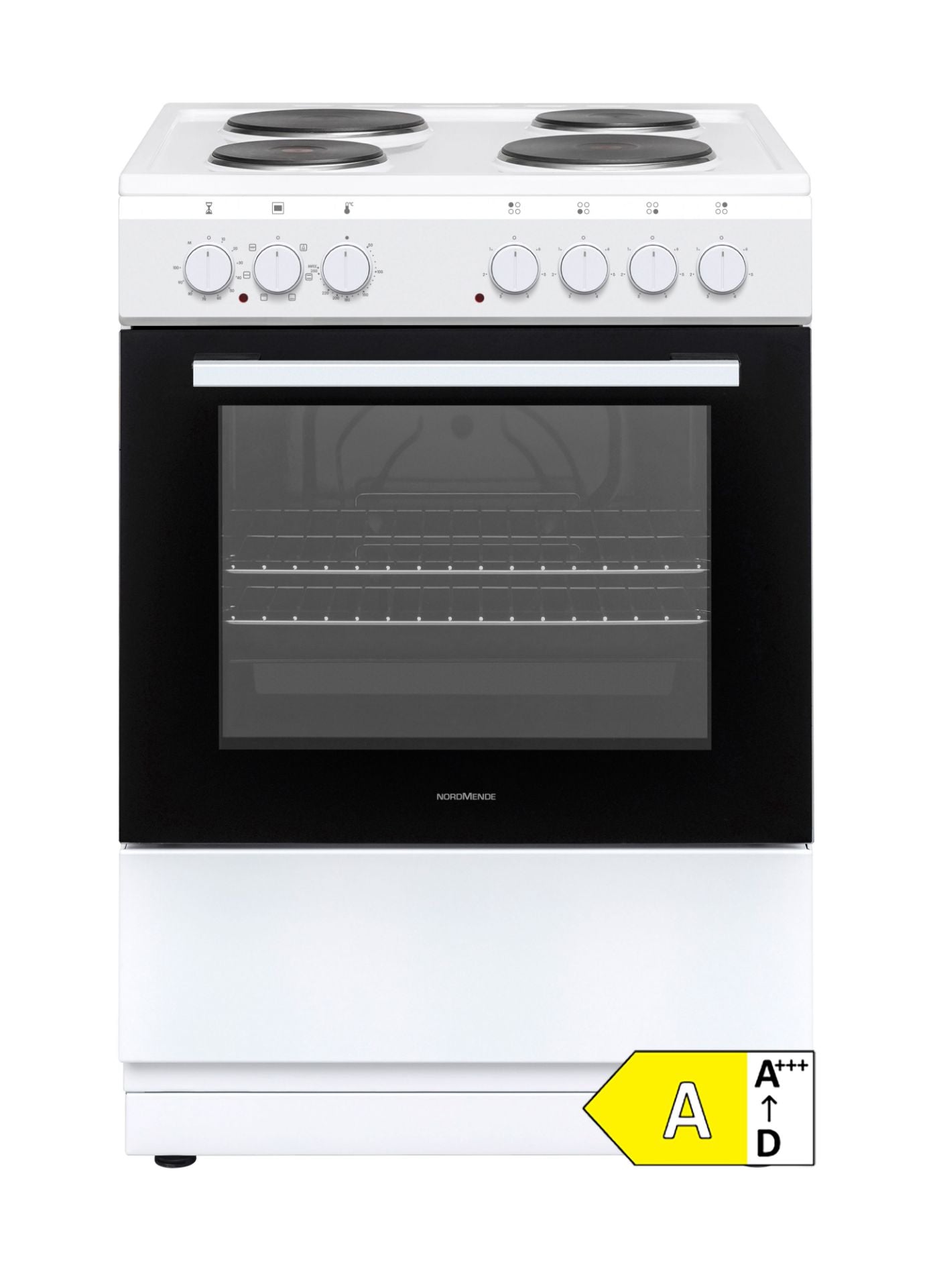 NordMende CSE64WH 60cm Freestanding Electric Cooker – White