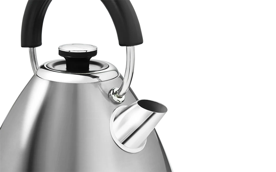 Morphy Richards Venture 1.5L Silver Pyramid Kettle