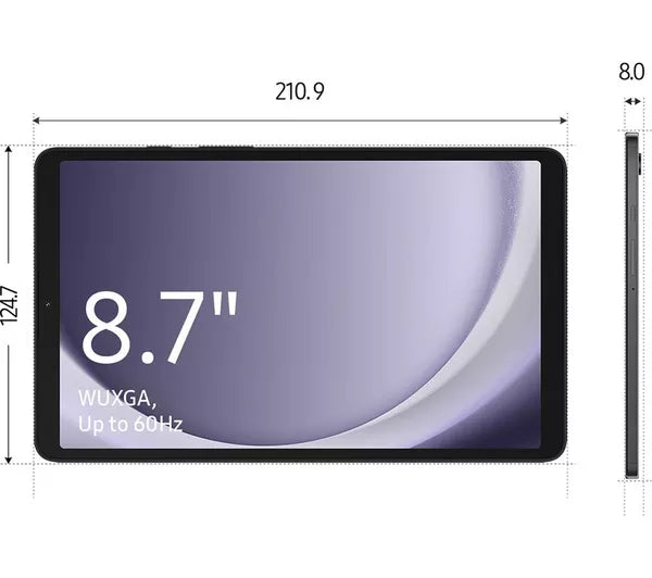 SAMSUNG Galaxy Tab A9 8.7" Tablet - 128 GB, Graphite