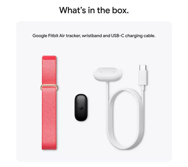 GOOGLE FIT BIT AIR - BERRY