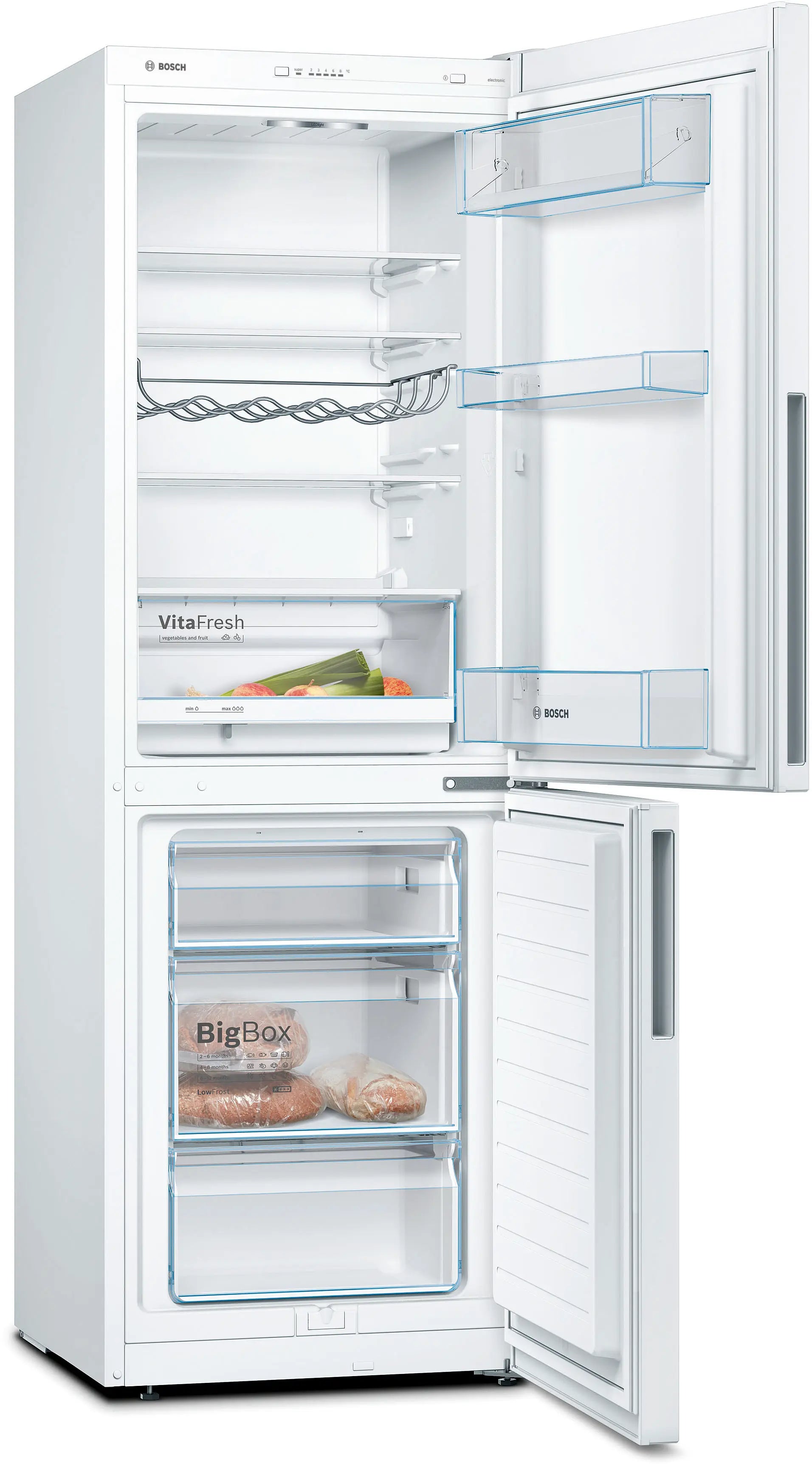 Bosch Series 4 Freestanding Fridge Freezer | KGV336WEAG