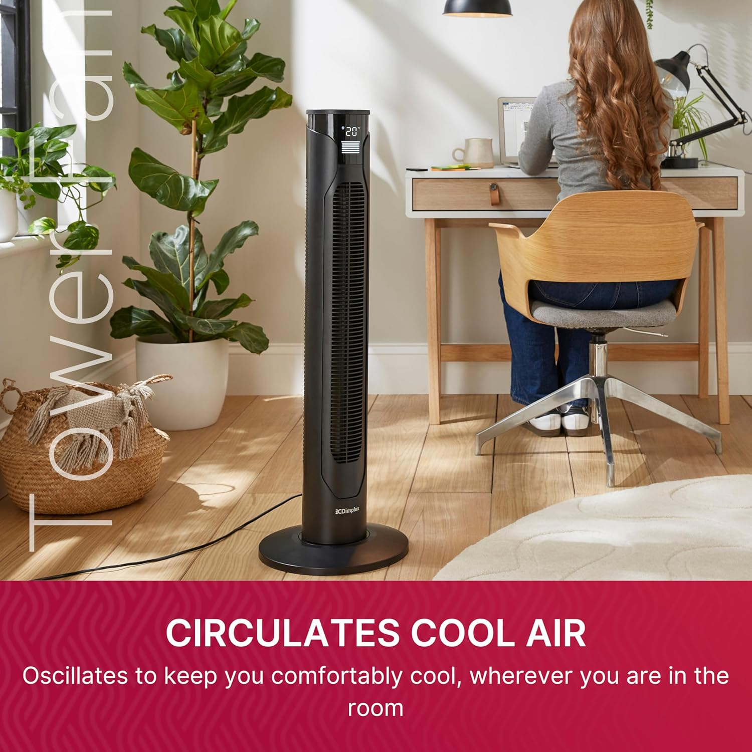 DIMPLEX 3 SPEED TOWER COOLING FAN - DXACF