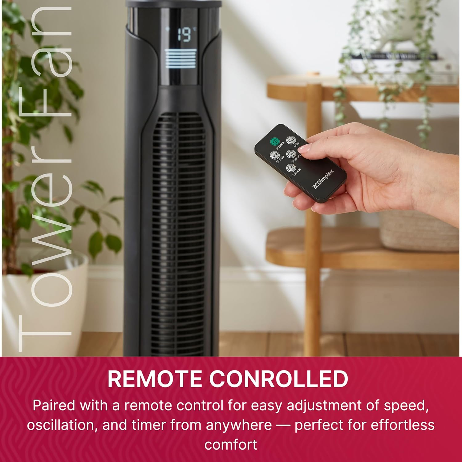 DIMPLEX 3 SPEED TOWER COOLING FAN - DXACF