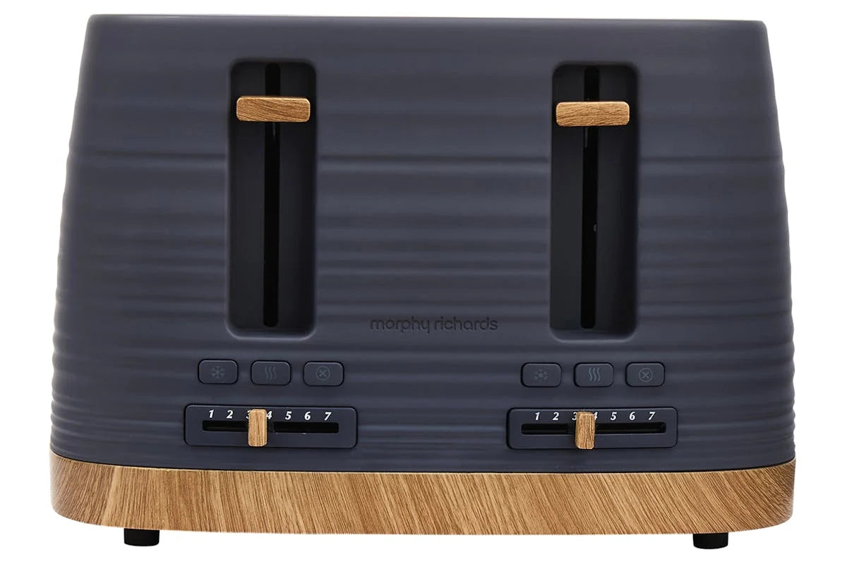 Morphy Richards Clay 4-Slice Toaster – Flint Grey (243101)