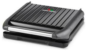 George Foreman Large Steel Health Grill 25052