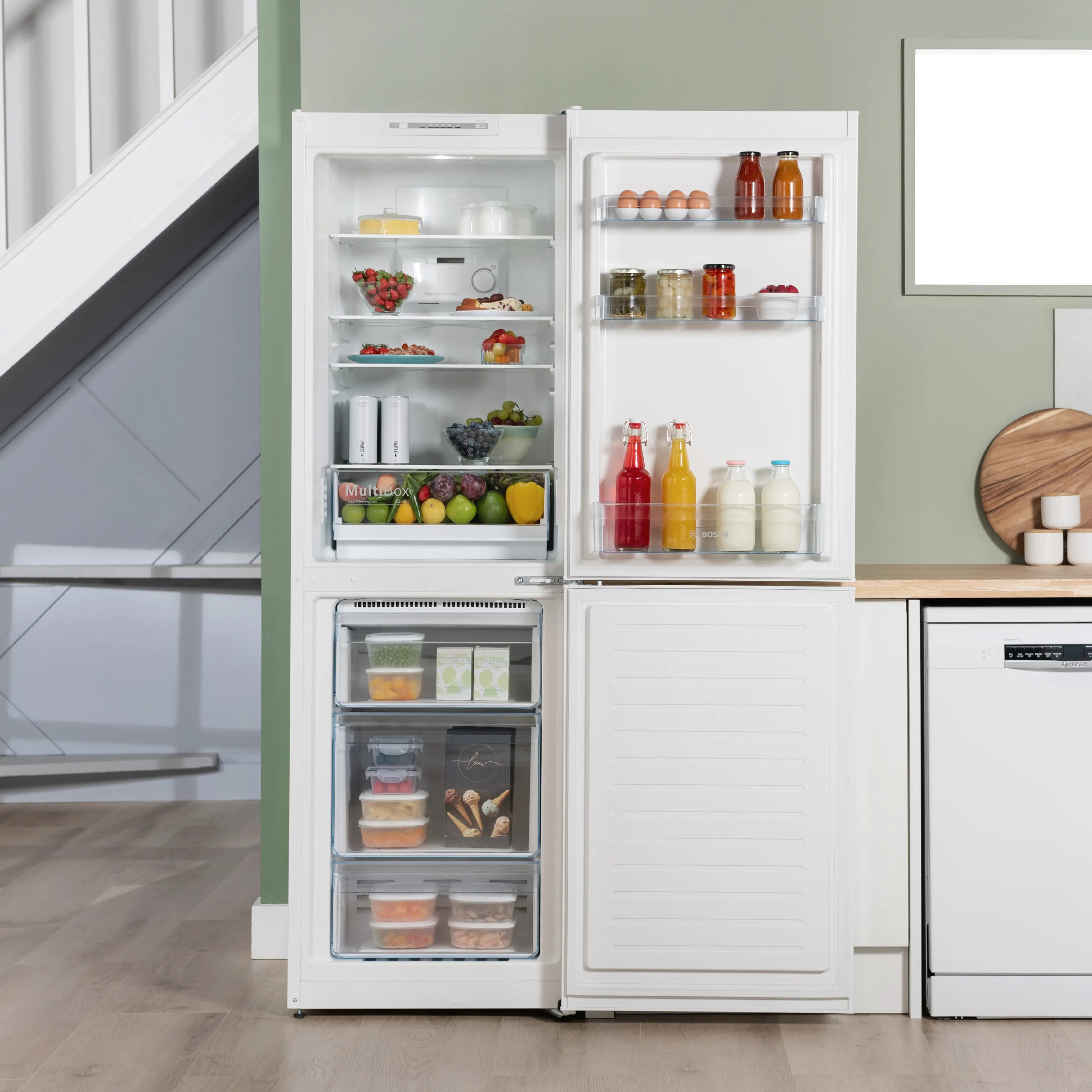 Bosch KGN34NWEAG Series 2 50/50 Fridge Freezer – White
