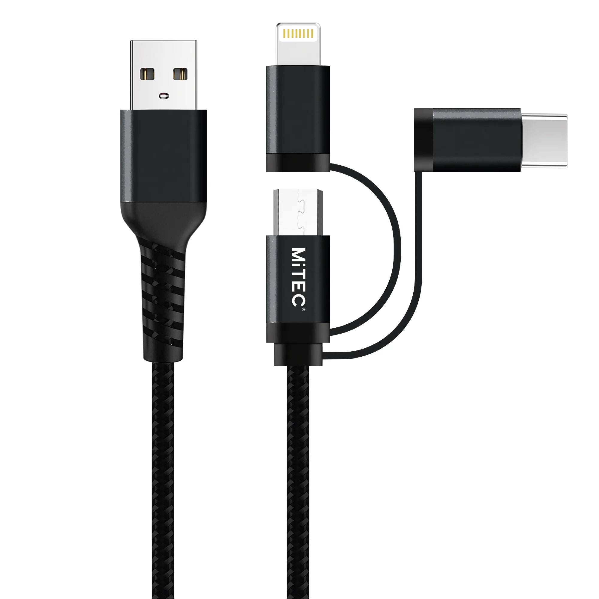 MiTEC Universal 3-in-1 Charging Cable 1m – E71019269