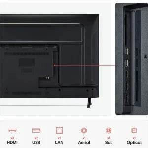 LG UA73 50″ 4K UHD LED Smart TV | 50UA73006LA.AEKQ
