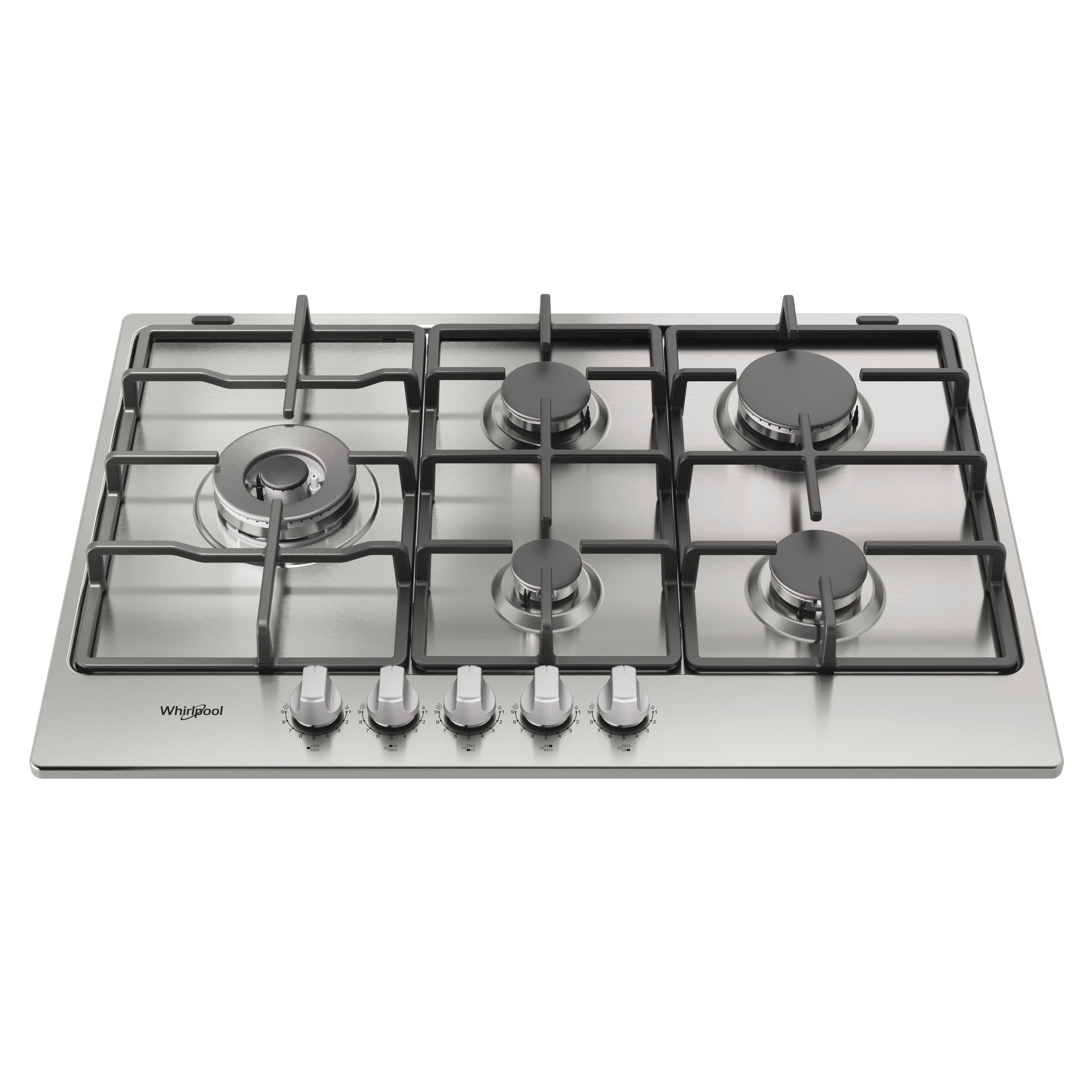 Whirlpool gas hob: 5 gas burners - TGML 761 IX