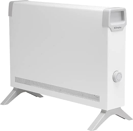 A white Dimplex 2KW convector heater