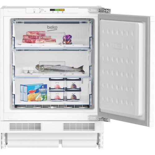 Beko Integrated Undercounter Freezer with Freezer Guard -BSF4682