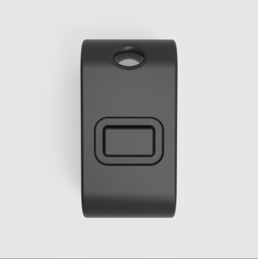 Black rectangular object 