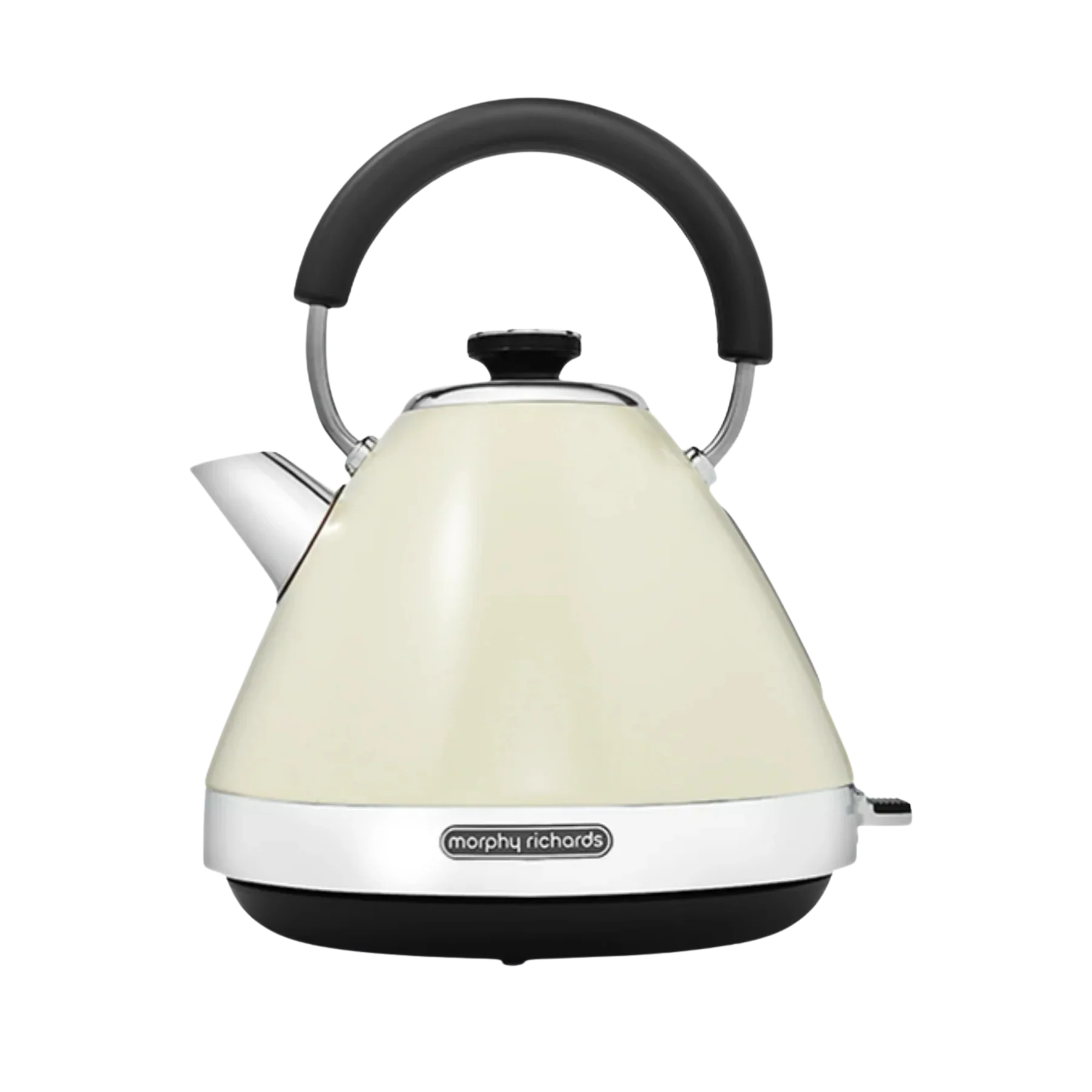 Morphy Richards Venture 1.5L Silver Pyramid Kettle