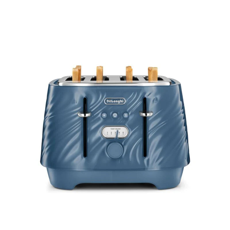 DeLonghi Ballerina Set 4 Slice Toaster Blue | CTDS4003.BL