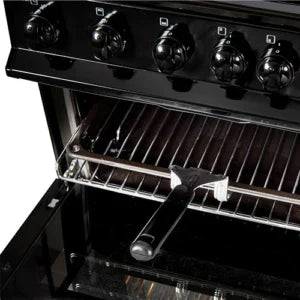 Nordmende 50cm Freestanding Gas Cooker – Black | CTG52LPGBK