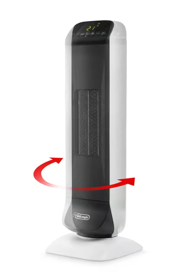 De'Longhi HFX25S20 2000W Ceramic Tower Fan Heater