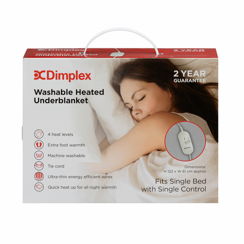 DIMPLEX SINGLE HEATED UNDERBLANKET - DUB 1001