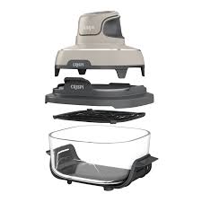 Disassembled robot vacuum cleaner