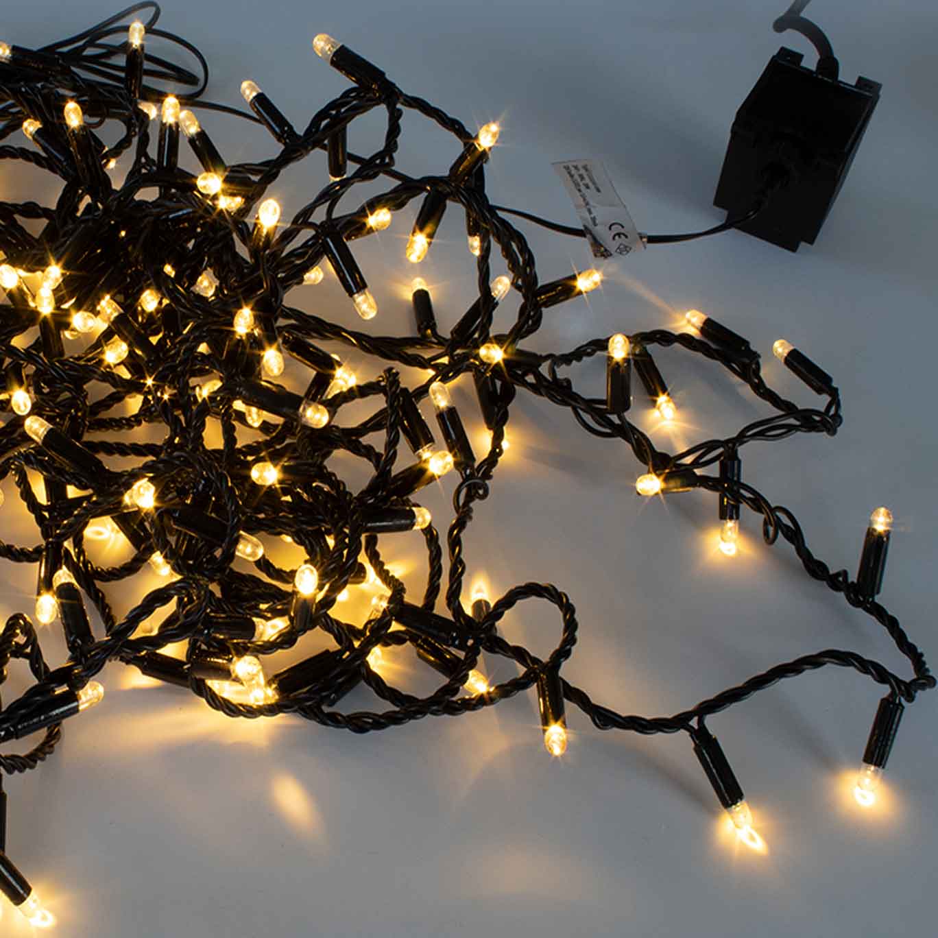 320 LED 24V String Light, Warm White, IP44 - E32024V-WW