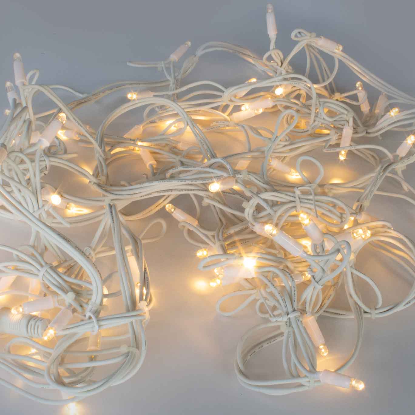 5M 80LED Icicle Light, Warm White, IP44 - E5M80LEDICE-WW