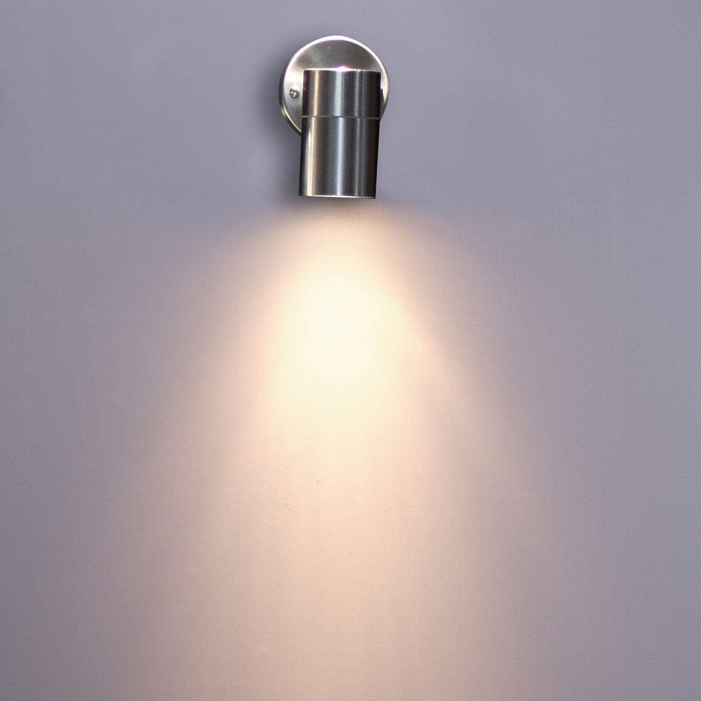 Source Chrome GU10 Down Wall Light - ECH-DN