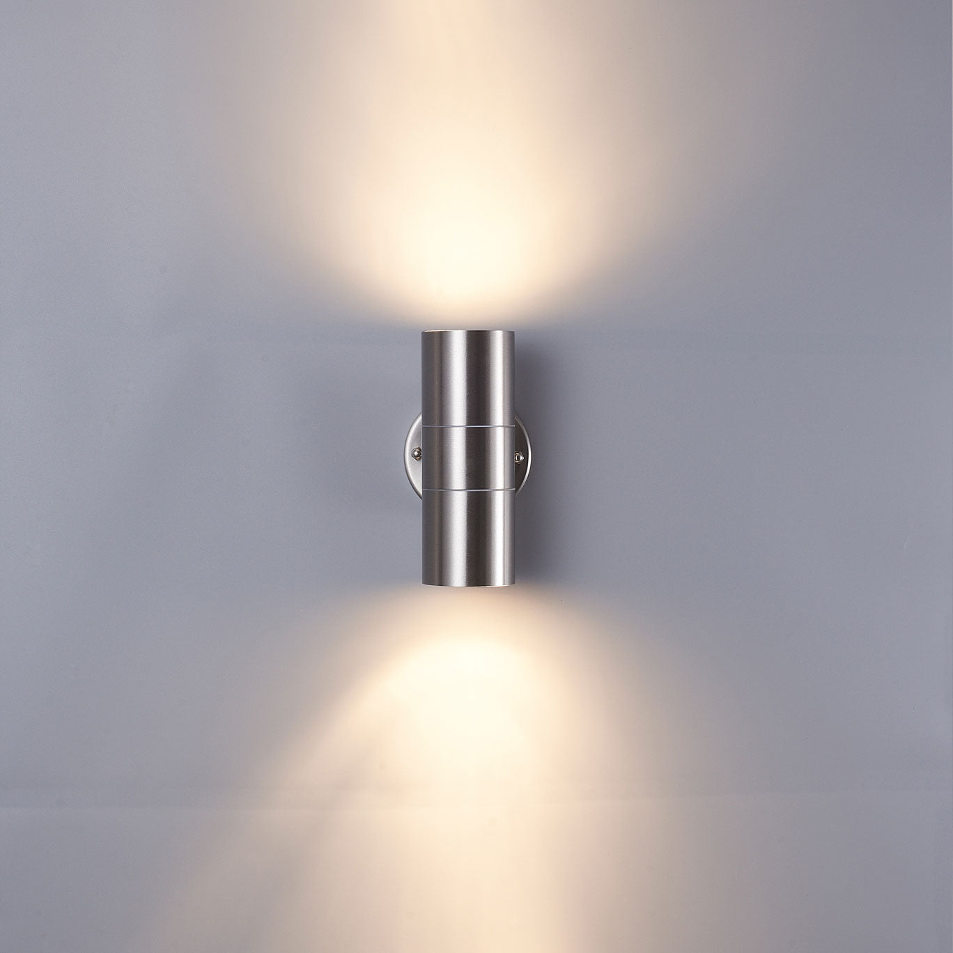 Source Chrome GU10 IP44 Up/Down Wall Light INC Lamps - ECH-UP/DN