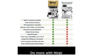 Ninja Luxe Cafe Premier Espresso Coffee Machine | ES601UK