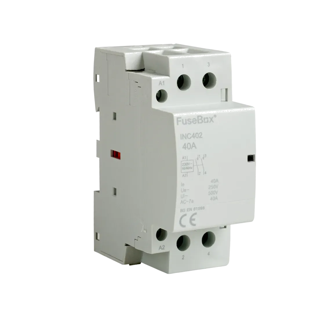 Electrical fuse box with 'FuseBox' branding on a white background