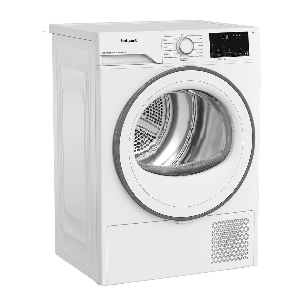 Hotpoint heat pump tumble dryer: freestanding, 8,0kg HHD D80 WW IRE