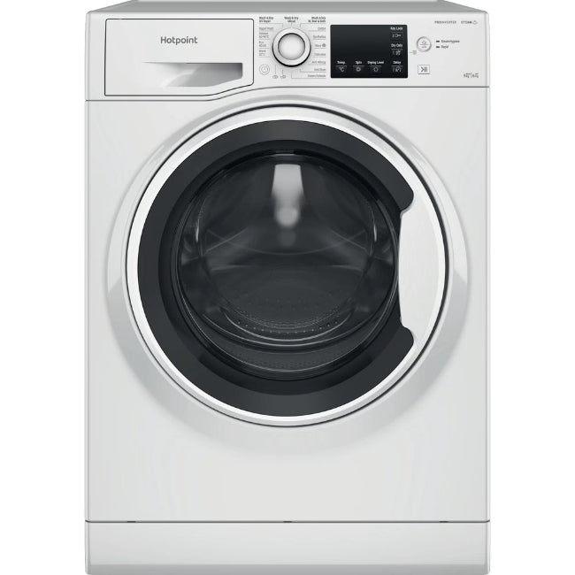 Hotpoint Anti-stain Washer Dryer - White - 9+6kg - 1400rpm - NDB 9635 W UK