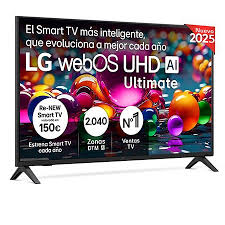 LG smart TV with webOS UHD