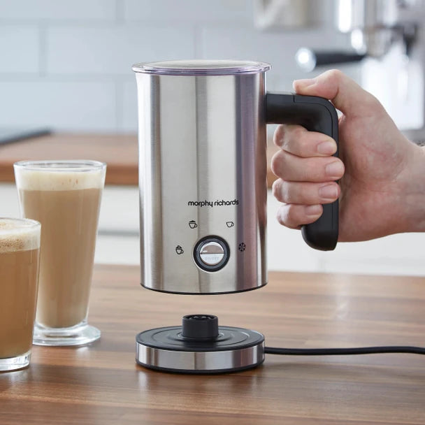 Morphy Richards  Brew & Blend; Blend Electric Milk Frother – Stainless Steel 210003