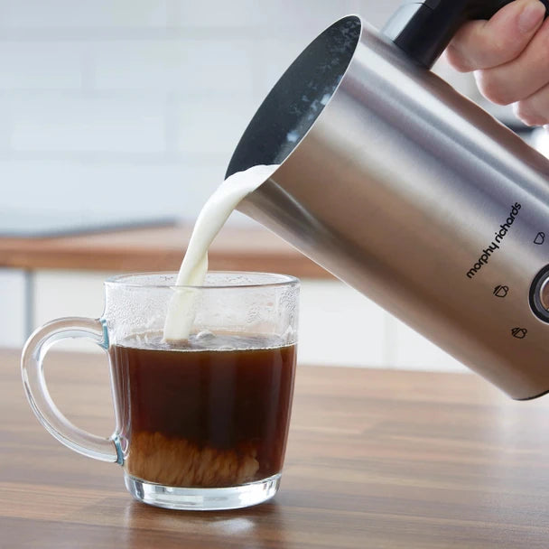 Morphy Richards  Brew & Blend; Blend Electric Milk Frother – Stainless Steel 210003