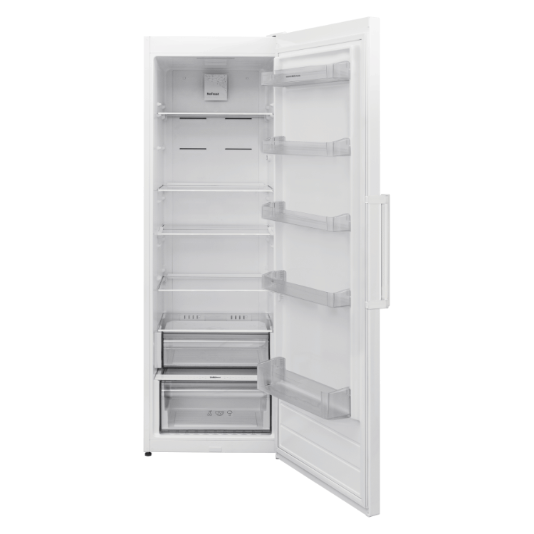 Nordmende 60cm Freestanding 186cm Tall Larder Fridge White - RTL400WH
