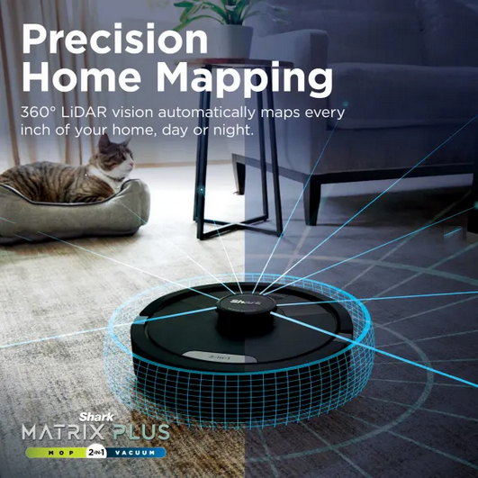 Shark Matrix Plus 2-in-1 Self-Empty Robot Vacuum & Mop RV2620WAUK