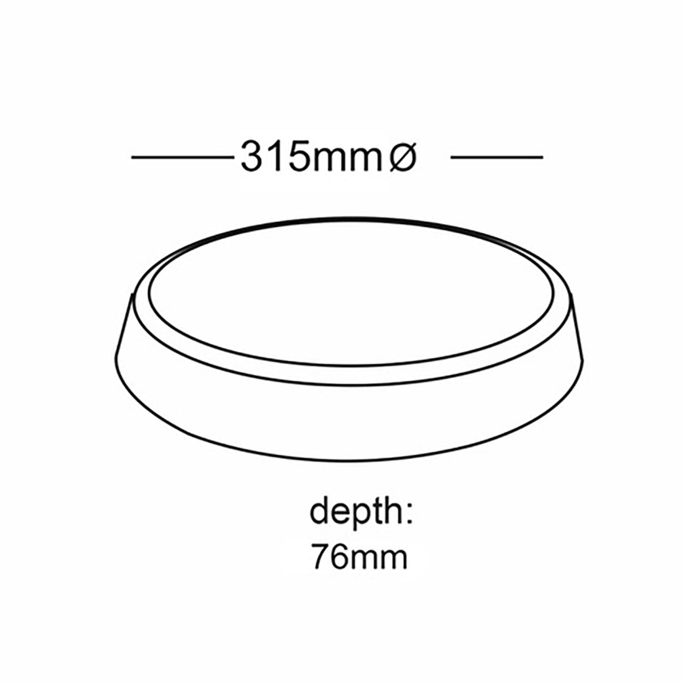 Brennans LED 2D Emergency M/Watt & CCT IP65 - S2DMW-EM