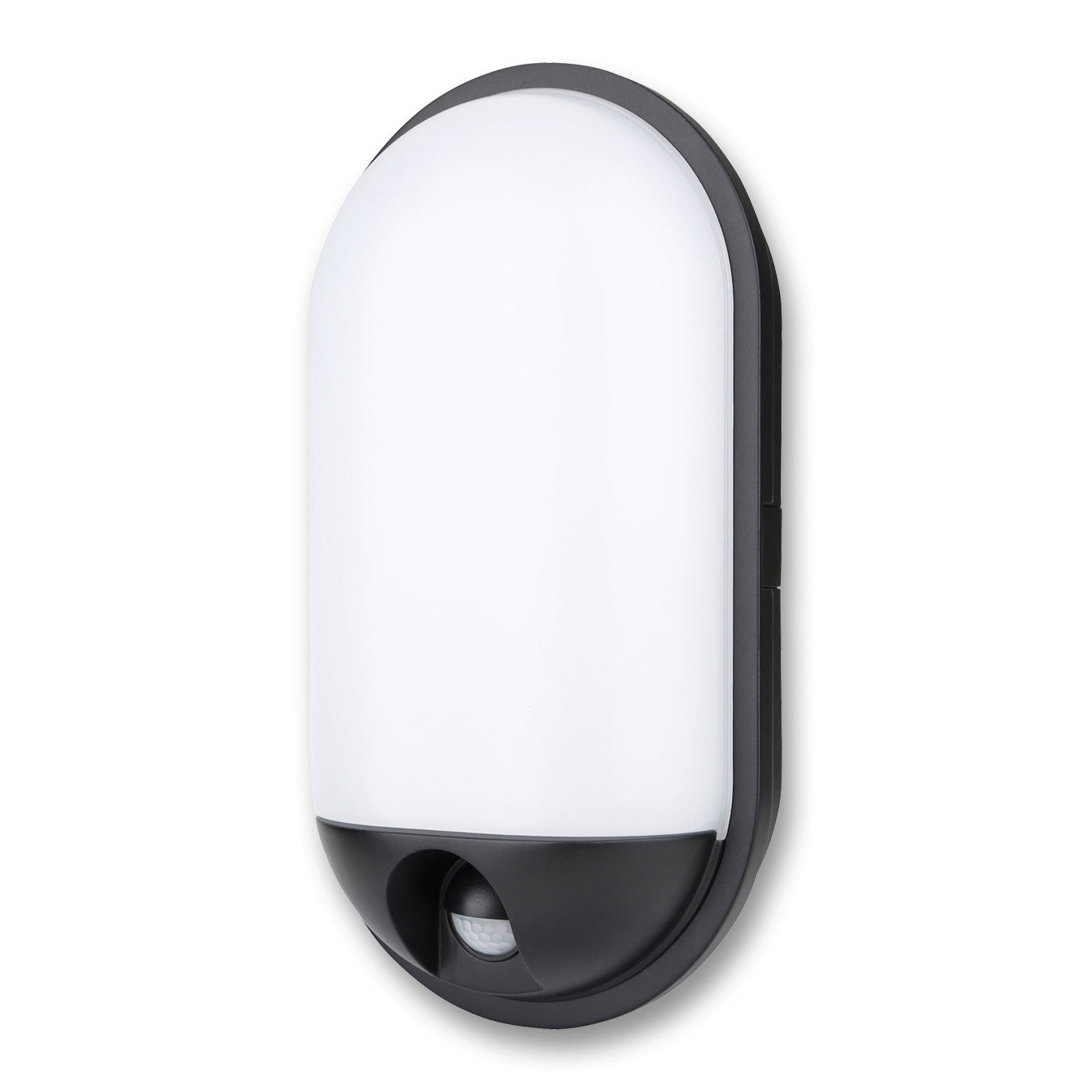 Source 20w LED Pir Bulkhead Black Source - SBHOV-BL-PIR