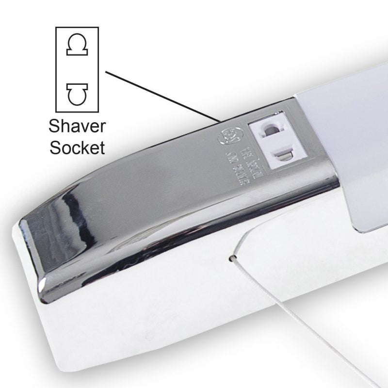 Source 7w LED Dual Volt Chrome Shaverlight